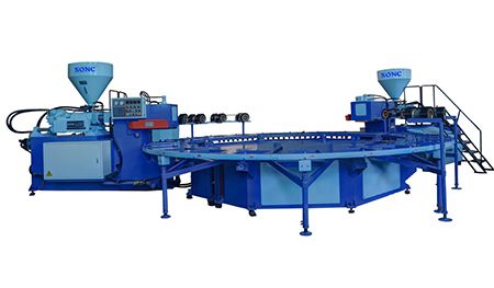 Two Colour Sole Injection Moulding Machine, EB220R/EB224R